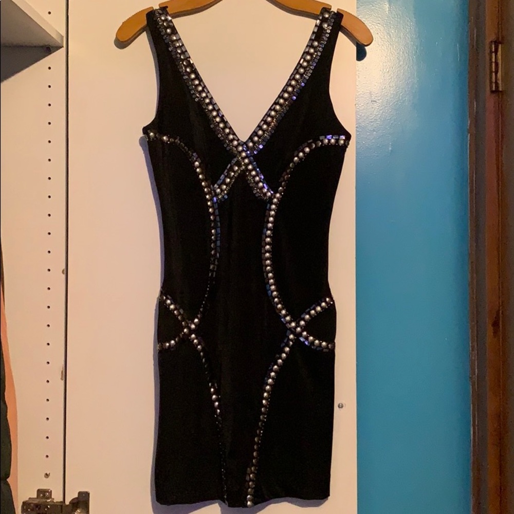 Bebe Embellished Dress